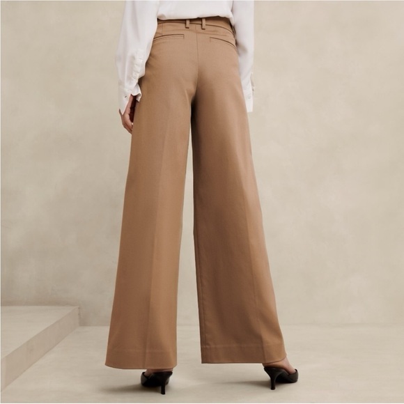 Banana Republic Stretch Cotton Icon Trouser NWT Size 6 - Picture 2 of 7